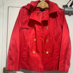 VINTAGE LONDON FOG DOUBLE BREAST HOODED PEACOATS SIZE XL